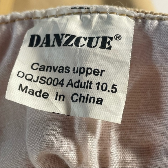 Danzcue Adult Canvas Jazz Boots Shoes Fitting: Order 1/2 - 1 size up comfort fit - Picture 13 of 13
